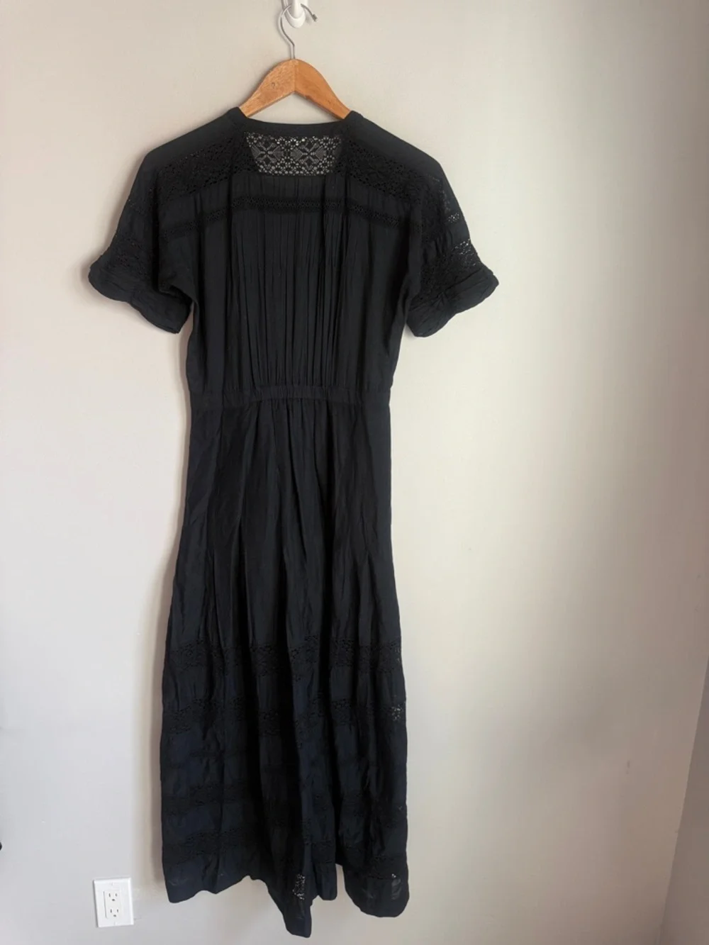LoveShackFancy Edie Maxi Dress Small